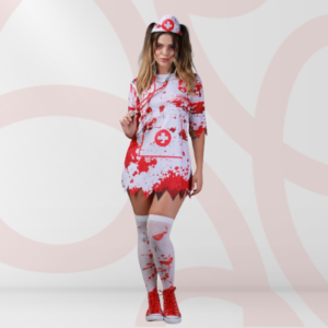 Fantasia Enfermeira Zumbi